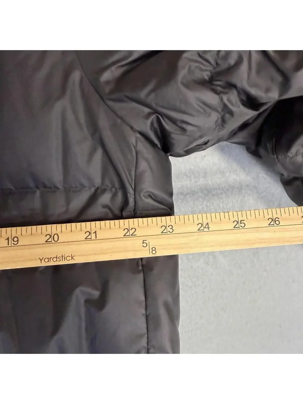 The North Face Nordic Puffer Down Jacket Mens Large Black Coat NF0A5ITG